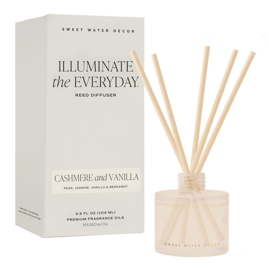 CASHMERE AND VANILLA REED DIFFUSER