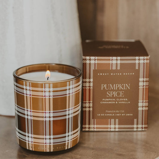 PUMPKIN SPICE 12OZ CANDLE