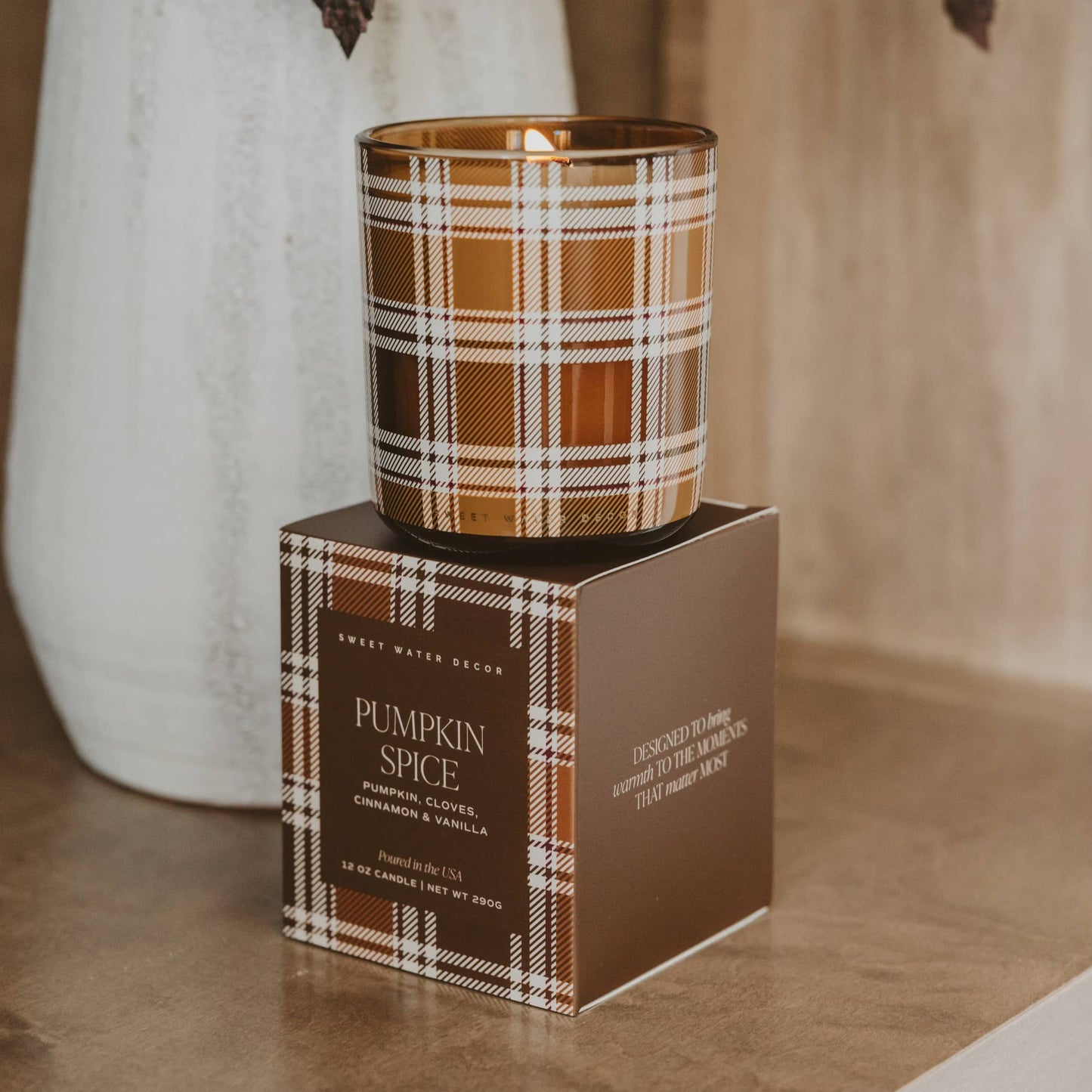 PUMPKIN SPICE 12OZ CANDLE