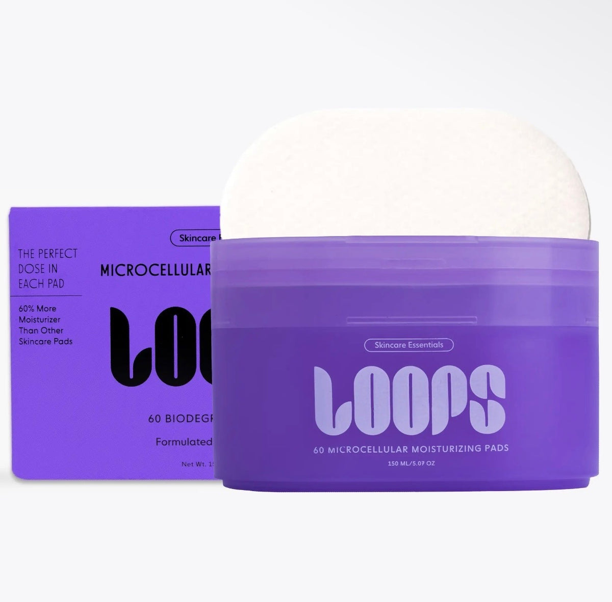 LOOPS MICROCELLULAR MOISTURIZER PADS