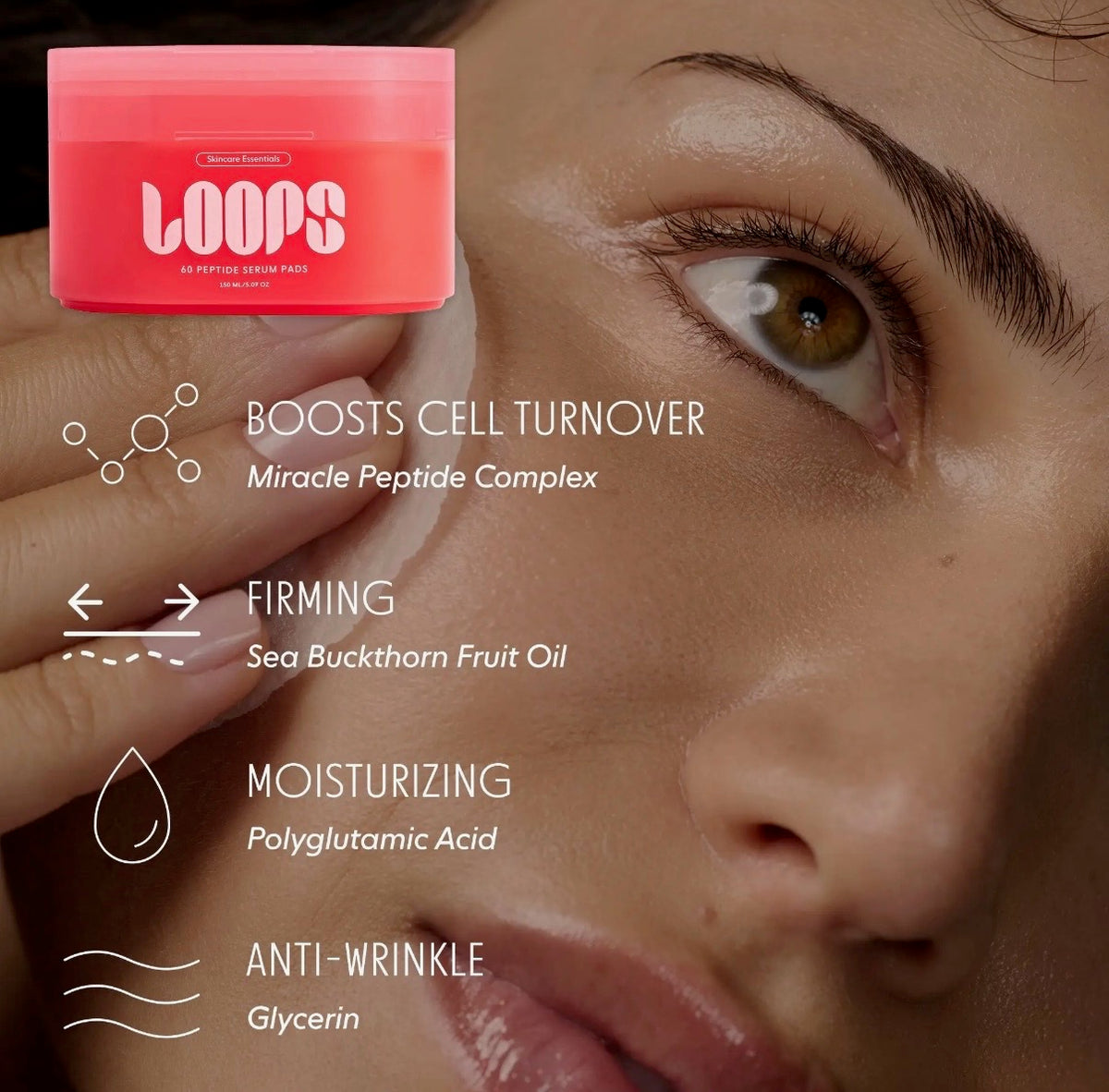 LOOPS PEPTIDE SERUM PADS