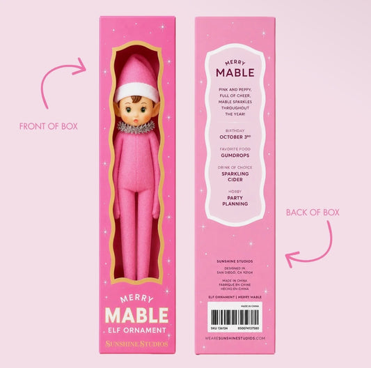 MERRY MARBLE PINK ELF